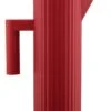 Alessi Plissé Thermosfles 1 Liter Kunststof Rood
