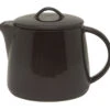 Broste Copenhagen Nordic Coal Theepot 1 Liter Aardewerk Donkerbruin -Koffie Promoties Winkel 1524 79102 1
