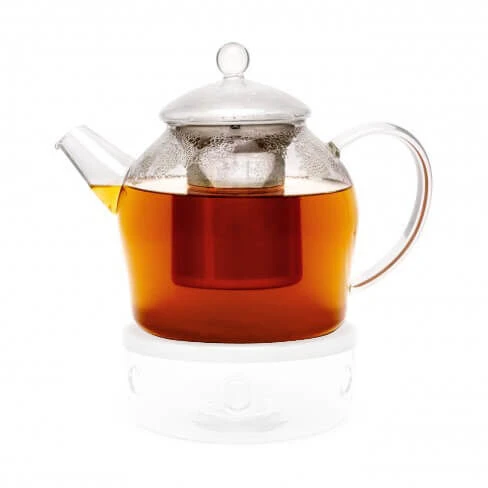 Bredemeijer Minuet Santhee Theepot 1,2 Liter Glas 5 Bredemeijer Minuet Santhee Theepot 1,2 Liter Glas - Afbeelding 3