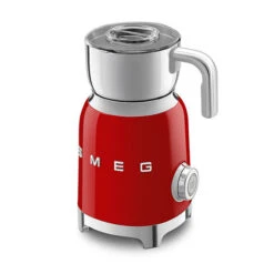 Smeg 50's Style Elektrische Melkopschuimer 600 Ml Rood -Koffie Promoties Winkel 18501.970