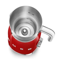 Smeg 50's Style Elektrische Melkopschuimer 600 Ml Rood -Koffie Promoties Winkel 18503.970