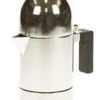 Alessi La Cupola Mokapot 1-kops Aluminium Glans -Koffie Promoties Winkel 6095 24181 1