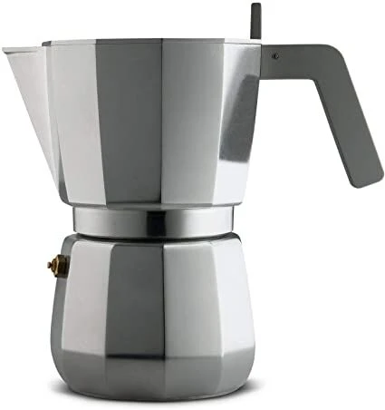 Alessi Moka David Chipperfield Mokapot 9 Kops Aluminium 3 Alessi Moka David Chipperfield Mokapot 9 Kops Aluminium