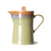 HK Living 70's ACE7086 Peat Theepot 18,5 Cm Aardewerk -Koffie Promoties Winkel ace7086 eg 1