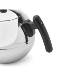 Bredemeijer Duet Bella Ronde Theepot 1,2 L Rvs/zwart -Koffie Promoties Winkel bredemeijer bredemeijer duet bella ronde theepot 1 2 1