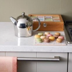 Bredemeijer Minuet Santhee Theepot 1 Liter Rvs Glanzend -Koffie Promoties Winkel bredemeijer minuet santhee theepot 1 liter rvs glanzend 3