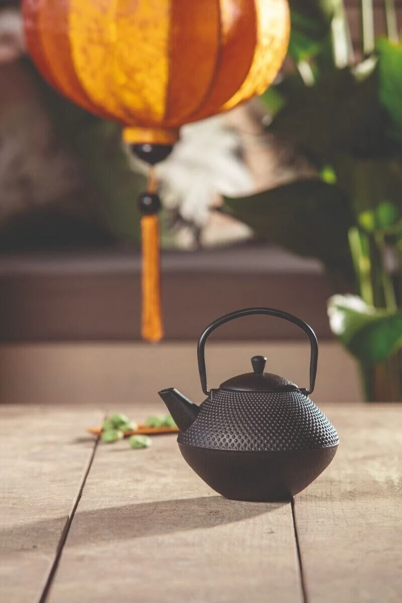 Bredemeijer Xinjang Theepot 1 Liter Gietijzer Zwart 5 Bredemeijer Xinjang Theepot 1 Liter Gietijzer Zwart - Afbeelding 3