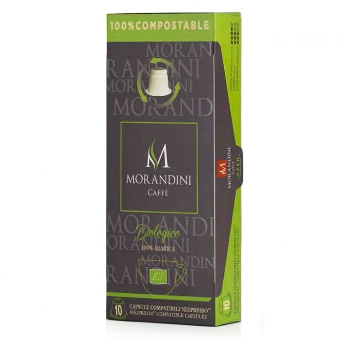 Caffè Morandini BIO Composteerbare Koffiecapsules Voor Nespresso®* 3 Caffè Morandini BIO Composteerbare Koffiecapsules Voor Nespresso®*