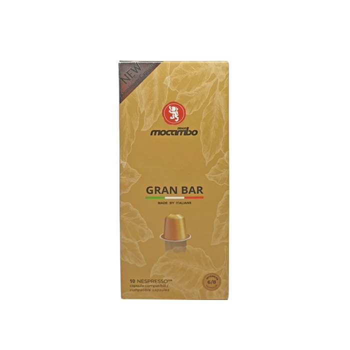 Mocambo Gran Bar Capsules Voor Nespresso® Koffiecups 3 Mocambo Gran Bar Capsules Voor Nespresso® Koffiecups