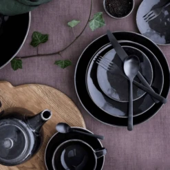 Broste Copenhagen Nordic Coal Theepot 700 Ml Aardewerk Donkerbruin -Koffie Promoties Winkel nordic coal 24