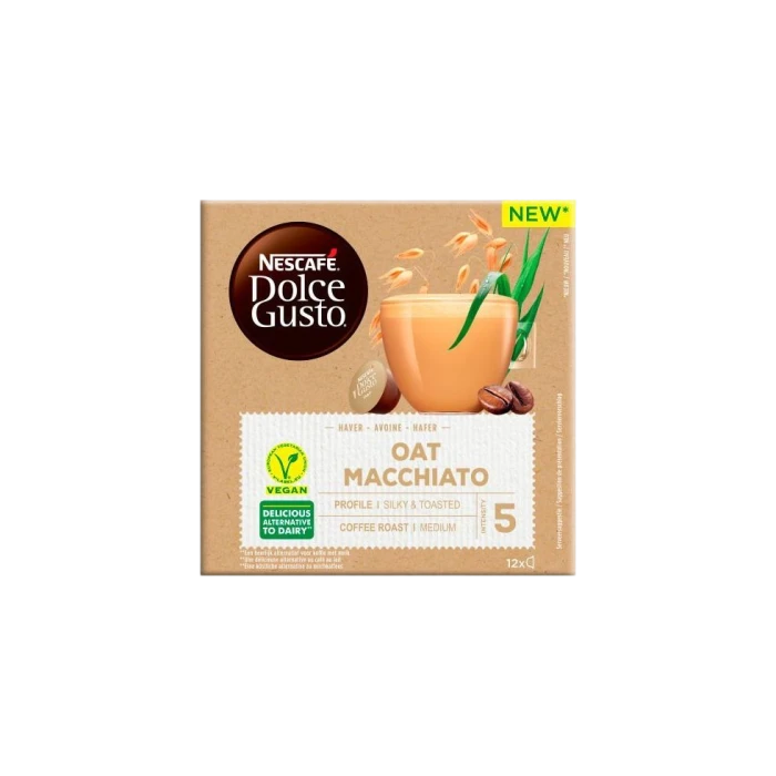 Nescafe Dolce Gusto Oat Macchiato VEGAN 3 Nescafe Dolce Gusto Oat Macchiato VEGAN
