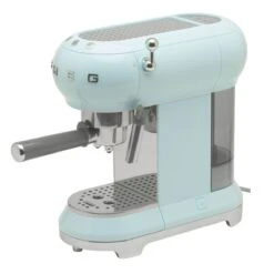 Smeg 50's Style Halfautomatische Espressomachine Pastelblauw
