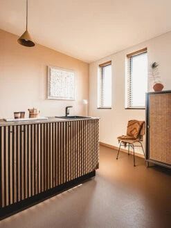 HK Living 70's ACE6881 Stream Theepot 1,2 Liter Aardewerk Oranje-bruin -Koffie Promoties Winkel zoomers 04 13website